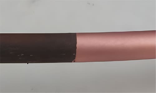 秋元産業株式会社の銅管の酸化皮膜剥離