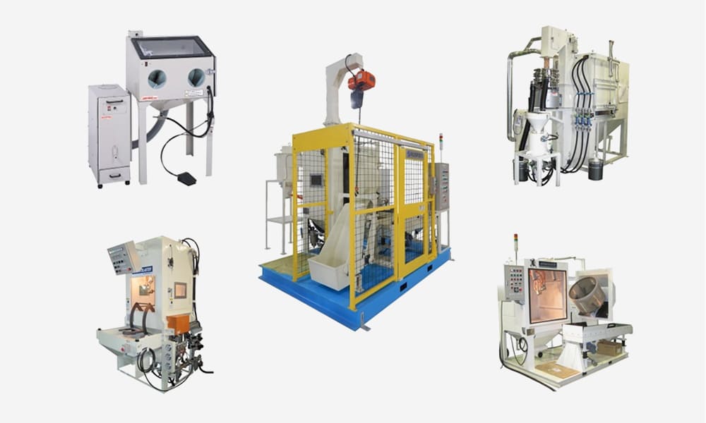 秋元産業株式会社のエアーブラスト装置