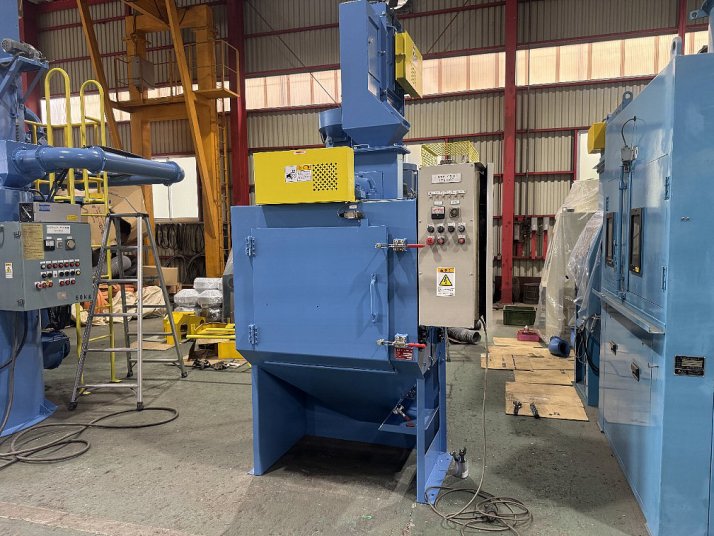 タンブラー式ショットブラスト