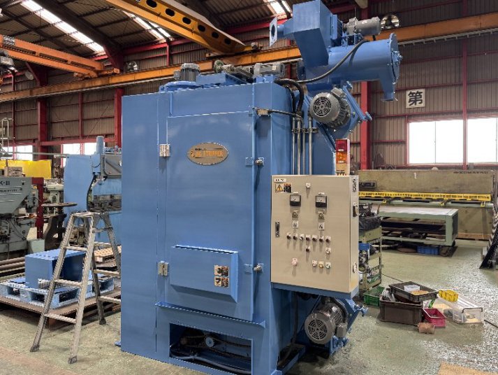 ハンガー式ショットブラスト（塗装治具剥離用）