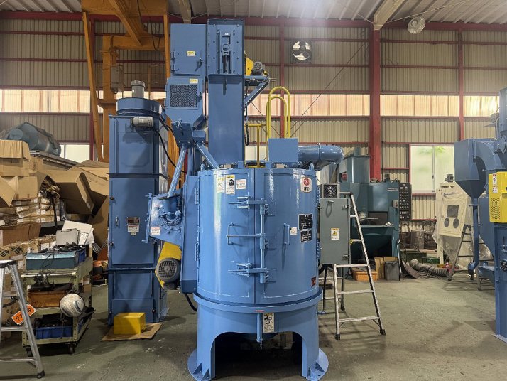 テーブル式ショットブラスト