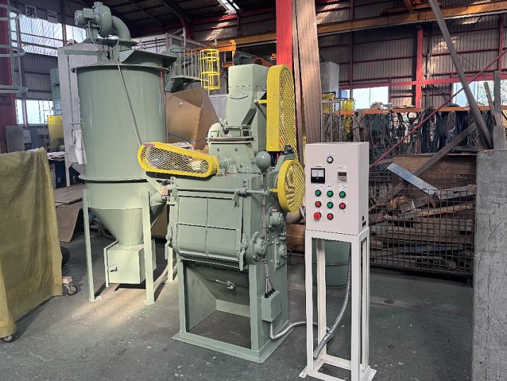 タンブラー式ショットブラスト